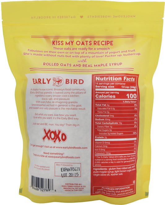KISS MY OATS - Early Bird Foods & Co.