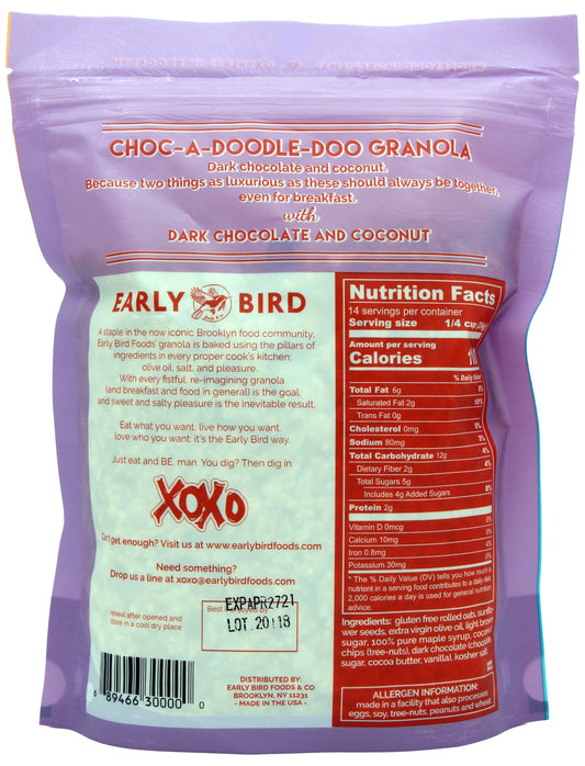 CHOC-A-DOODLE-DOO - Early Bird Foods & Co.